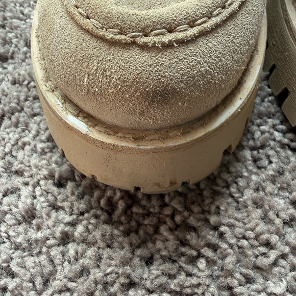 Steve Madden Lando Loafers Tan Suede size 11 - Picture 10 of 12